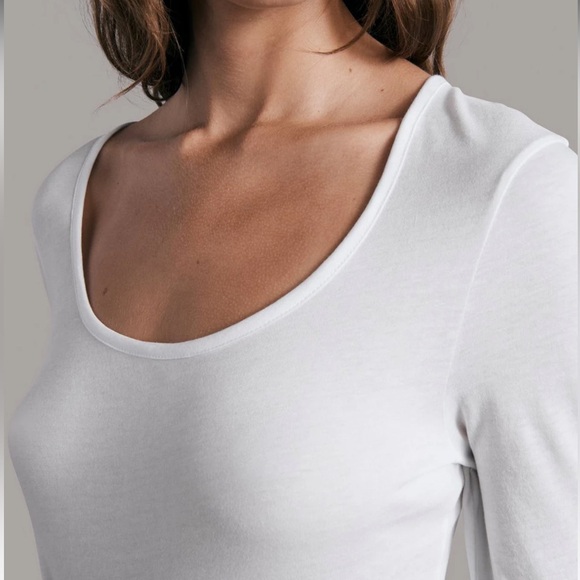 Rag & bone scoop neck long sleeve - Picture 2 of 6